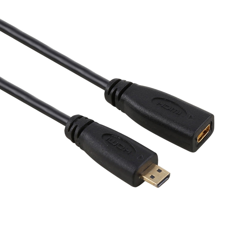 Cavo adattatore connettore micro HDMI femmina-maschio placcato oro da 30 cm 1080P Cavo adattatore connettore micro HDMI femmina-maschio placcato oro da 30 cm 1080P